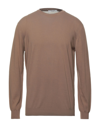 Kangra Cashmere Sweaters In Khaki