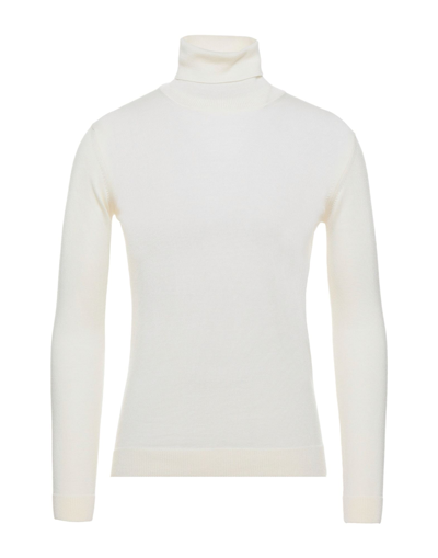 Roberto Collina Turtlenecks In Ivory