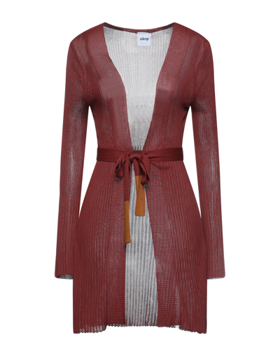 Akep Cardigans In Brick Red