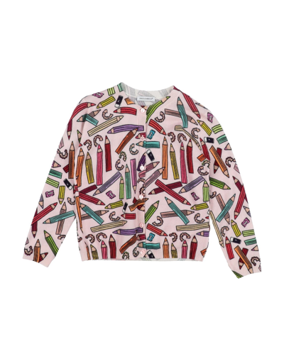 Dolce & Gabbana Kids' Cardigans In Pink