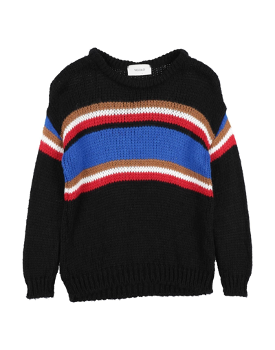 Vicolo Kids' Sweaters In Black