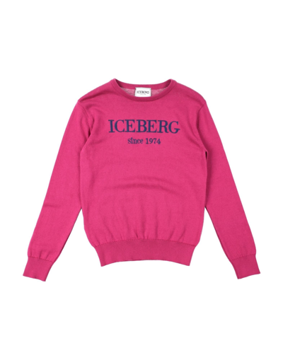 Ice Iceberg Kids' Sweaters In Red