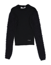 Simonetta Toddler Girl Sweater Black Size 4 Virgin Wool In Black