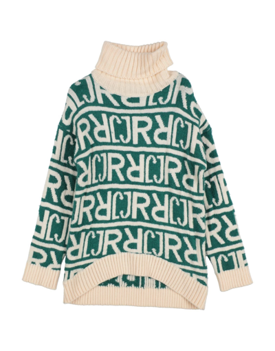 John Richmond Kids' Turtlenecks In Green