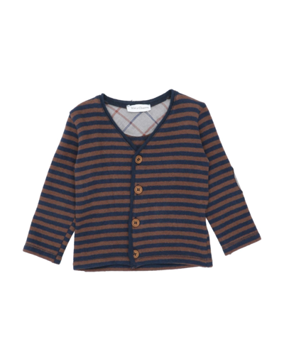 Kid's Company Kids' Cardigans In Cocoa