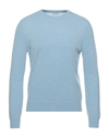 Malo Sweaters In Blue