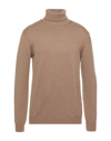 Roberto Collina Turtlenecks In Camel