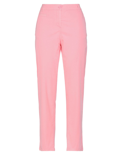Armani Exchange Pants In Pink