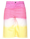 Ireneisgood High-rise Gradient Shorts In Pink