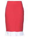 FRANKIE MORELLO FRANKIE MORELLO WOMAN MIDI SKIRT RED SIZE 4 POLYESTER,13635782LJ 5