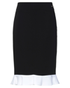 Frankie Morello Midi Skirts In Black