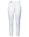 Peserico Woman Pants White Size 14 Cotton, Elastane