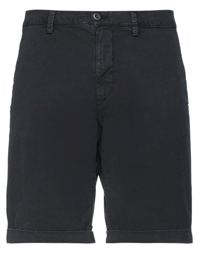 Modfitters Man Shorts & Bermuda Shorts Black Size 30 Cotton, Elastane