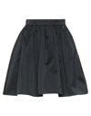 Twinset Midi Skirts In Black