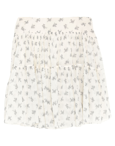 Chloé Mini Skirts In Ivory
