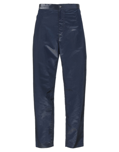 Emporio Armani Pants In Dark Blue