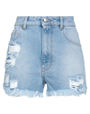 Gcds Denim Shorts Clothing In Blue