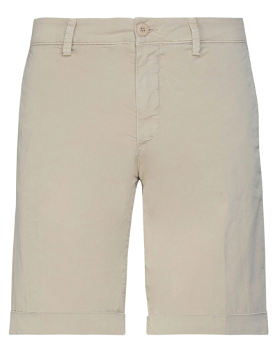 Modfitters Man Shorts & Bermuda Shorts Beige Size 33 Cotton, Elastane