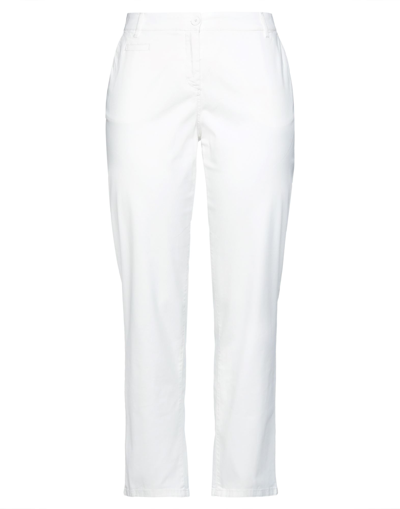 Armani Exchange Pants In White