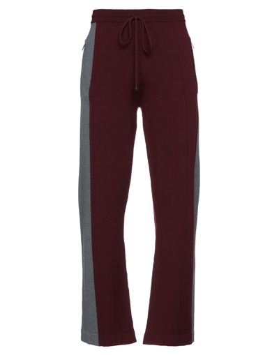 Dirk Bikkembergs Pants In Maroon