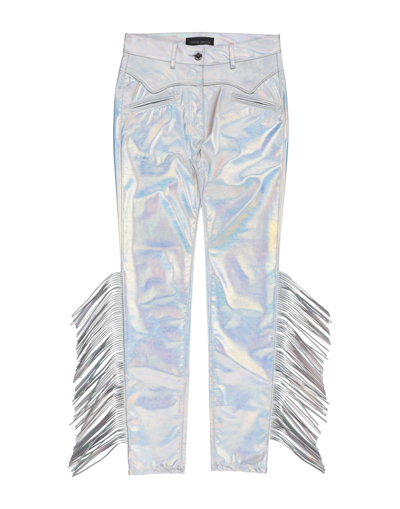 Frankie Morello Pants In Silver