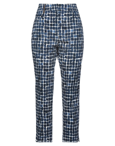Peserico Pants In Dark Blue