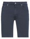 Dondup Man Shorts & Bermuda Shorts Midnight Blue Size 29 Cotton, Elastomultiester, Elastane