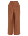 Agnona Pants In Brown