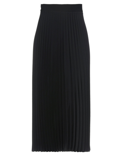 Mm6 Maison Margiela Midi Skirts In Black