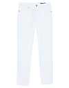 Avantgar Denim By European Culture Woman Pants White Size 26 Cotton, Polyester, Elastane