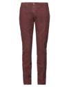 Incotex Pants In Maroon