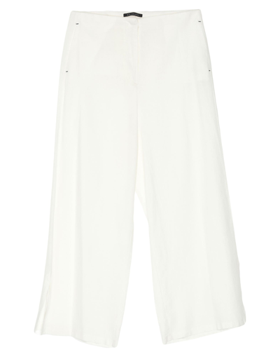 Armani Exchange Pants In White