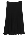 Bruno Manetti Midi Skirts In Black