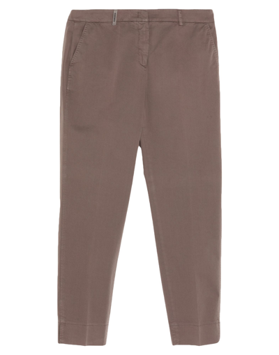 Peserico Pants In Cocoa