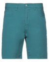 Carhartt Shorts & Bermuda Shorts In Deep Jade