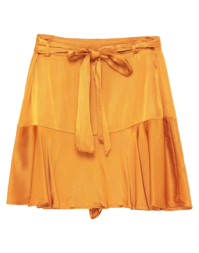 Vicolo Woman Shorts & Bermuda Shorts Ocher Size S Viscose In Yellow