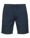 Dondup Pressed-crease Cotton Chino Shorts In Blue