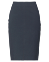 Peserico Midi Skirts In Slate Blue