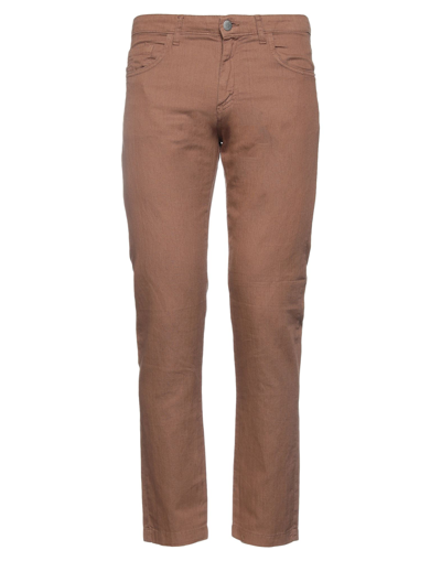 Les Copains Pants In Brown