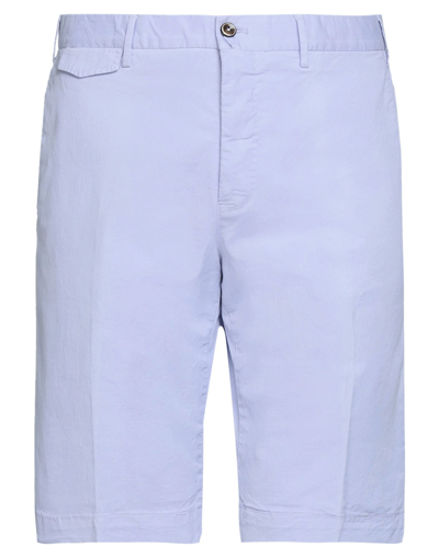 Pt Torino Shorts & Bermuda Shorts In Lilac