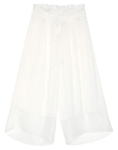 Pianurastudio Pants In White