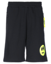 Barrow Logo-print Knee-length Shorts In Black
