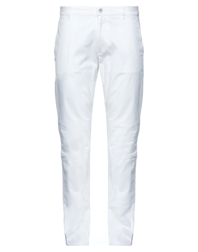 Grey Daniele Alessandrini Pants In White