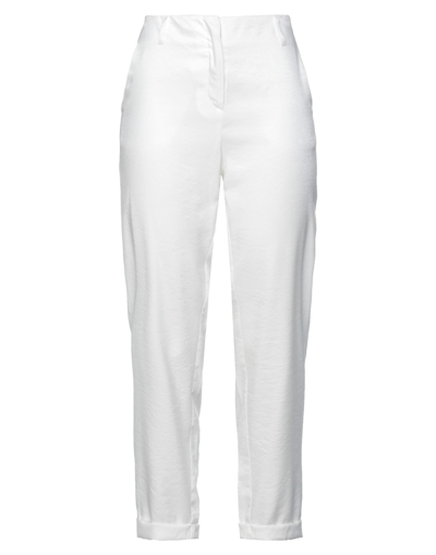 Armani Exchange Pants In White