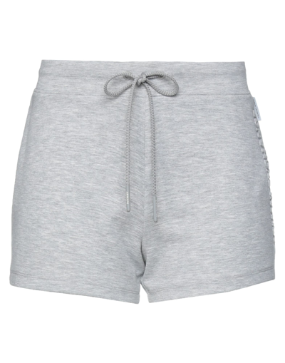Armani Exchange Woman Shorts & Bermuda Shorts Light Grey Size L Polyester, Elastane