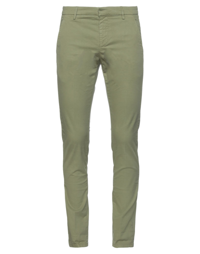 Dondup Pants In Light Green