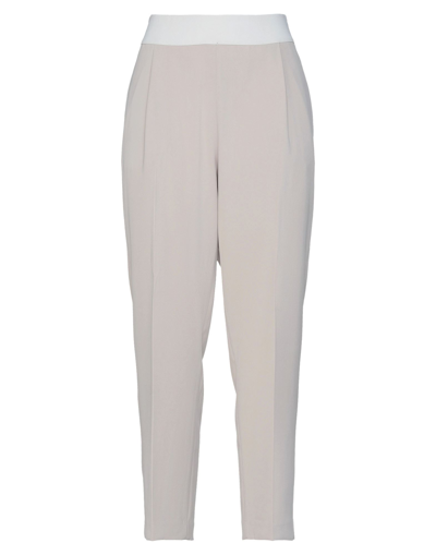 Peserico Sign Pants In Light Grey