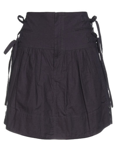 Isabel Marant Étoile Mini Skirts In Purple