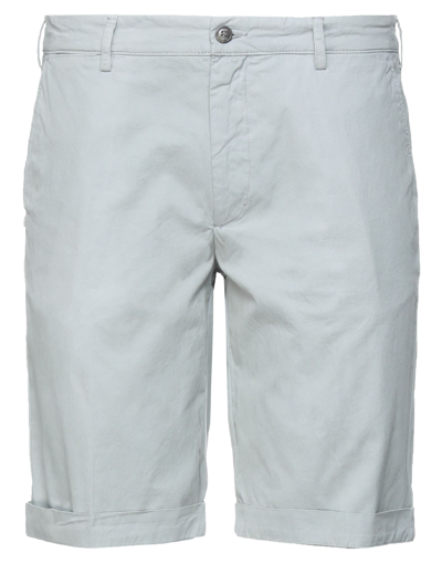 40weft Man Shorts & Bermuda Shorts Grey Size 26 Cotton In Grey