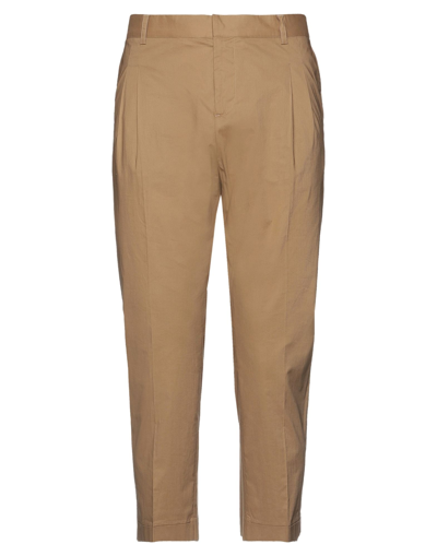 Grey Daniele Alessandrini Pants In Beige